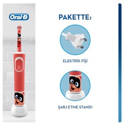 Oral-B Çocuk Diş Fırçası Şarjlı Kids Pixar 3+ Yaş - 2