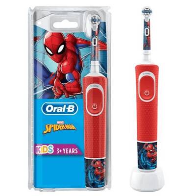 Oral-B Çocuk Diş Fırçası Şarjlı Kids Spiderman 3+ Yaş - 1