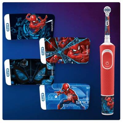 Oral-B Çocuk Diş Fırçası Şarjlı Kids Spiderman 3+ Yaş - 2