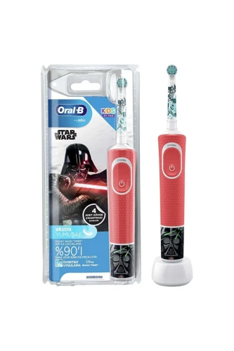 Oral-B Çocuklar İçin Şarj Edilebilir Diş Fırçası D100 Star Wars Özel Seri - 1