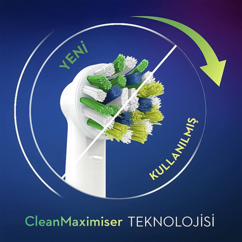 Oral-B Cross Actıon Diş Fırçası Yedek Başlığı 4'lü - 4