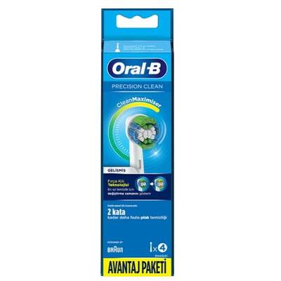 Oral-B Diş Fırçası Yedek Başlığı Precision Clean 4'lü - 2