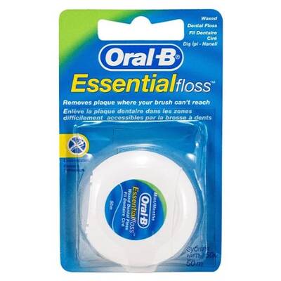 Oral-B Diş İpi Essential Floss Naneli 50m - 1