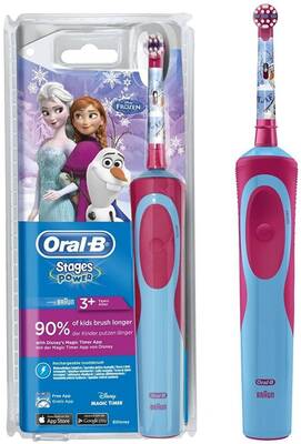 Oral-B Frozen Çocuk Şarjlı Diş Fırçası Disney Magic Timer - 1