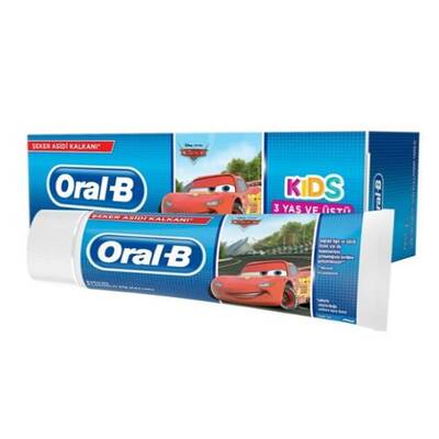 Oral-B Kids Cars Çocuk Diş Macunu 75 ml - İthal - 1