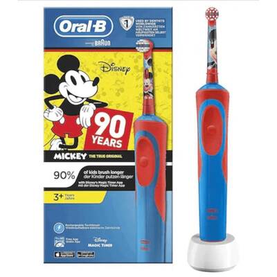 Oral-B Mickey 3 Yaş+ Şarjlı Çocuk Diş Fırçası - 1