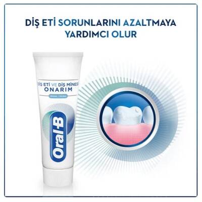 Oral-B Professıonal Diş Eti ve Diş Minesi Pro Onarım Ekstra Ferahlık Diş Macunu 75 ml - 3