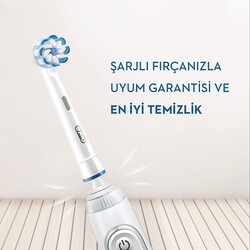 Oral-B Şarjlı Diş Fırçası Yedek Başlık Sensitive Clean 4'lü - 4