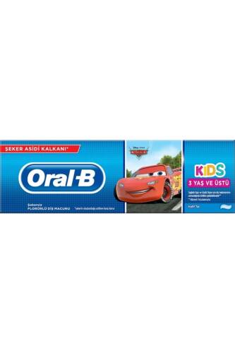 Oral-B Unisex Çocuk Stages Diş Macunu Frozen/Cars 75Ml - 1