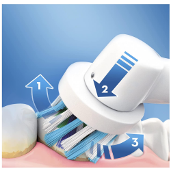 Oral-B Vitality 100 Cross Action Şarjlı Diş Fırçası Beyaz - 3