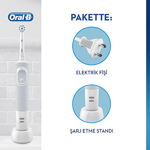 Oral-B Vitality 100 Sensi Ultra Thin Şarjlı Diş Fırçası - 2