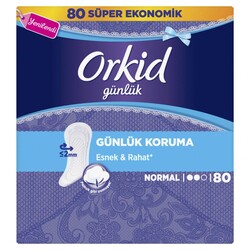 Orkid Günlük Ped Normal Süper Ekonomik Paket 80 Adet