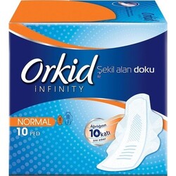 Orkid Infinity Normal 10 Adet Hijyenik Ped