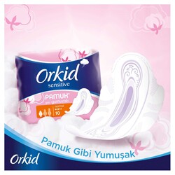 Orkid Sensitive Gece Hijyenik Ped 24 Adet - 4