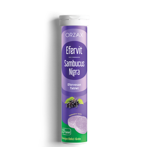Orzax Efervit Sambucus Nigra Efervesan 20 Tablet
