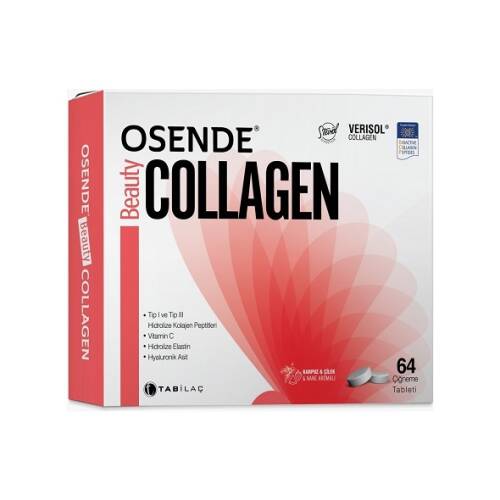Osende Beauty Collagen 64 Çiğneme Tableti - 1