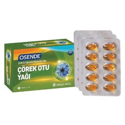 Osende Çörekotu Yağı 900 mg 30 Kapsül - 1