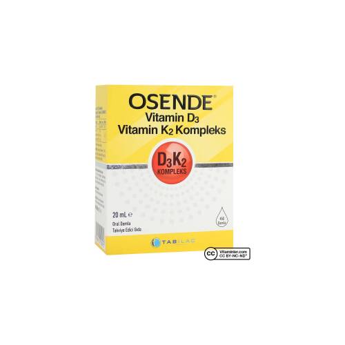 Osende D3K2 Complex Damla 20 ml - 1