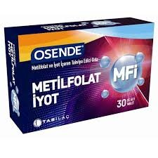 Osende MFI Metilfolat İyot 30 Tablet - 1