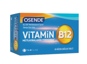 Osende Vitamin B12 30 Ağızda Dağılan Tablet