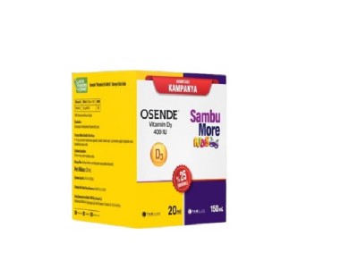 Osende Vitamin D3 400 IU 20 ml + Sambumore Kids 150 ml - 1