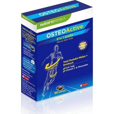 Osteoactive 6'sı 1 Arada Takviye Edici Gıda 30 Kapsül - 1