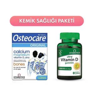Osteocare 90 Tablet+ Ultra Vitamin D Gummies - Kemik Sağlığı Paketi