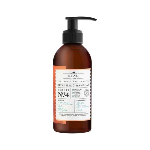 Otacı Lab Yeni Nesil Saç Terapisi Bitki Özlü Şampuan No: 4 250 ml - 1