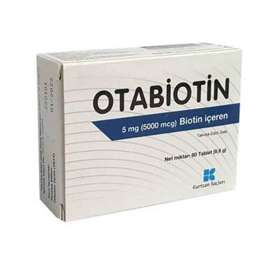 Otacı Otabiotin 5mg 60 Tablet - 1
