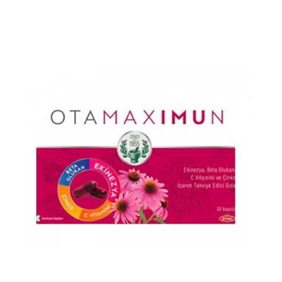 Otacı Otamaximun Beta Glukan + Çinko + C Vitamini 30 Kapsül - 1