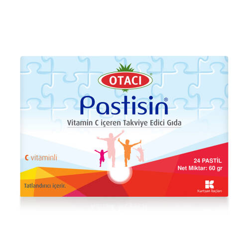 Otacı Pastisin Karışık Meyveli C Vitaminli 24 Pastil 60 gr - 11 Yaş Üstü - 1