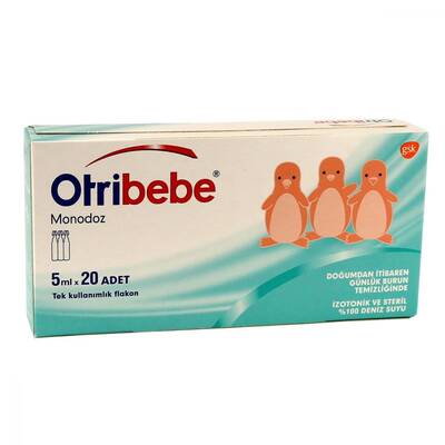 Otribebe Monodoz Steril (Deniz Suyu) 20 Flakon - 1