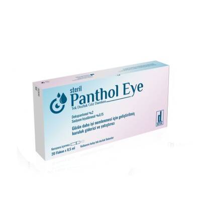 Panthol Eye Tek Dozluk Göz Damlası 0,5 ml 20 Flakon - 1