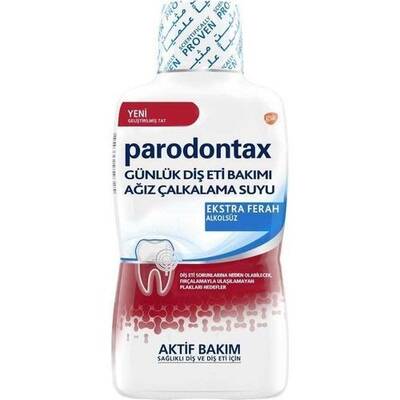 Parodontax Günlük Diş Eti Bakımı Ağız Çalkalama Suyu Ekstra Ferah 500 ml - 1