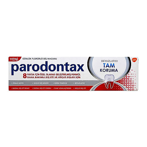 Parodontax Tam Koruma Beyazlatıcı Diş Macunu 75 ml - 1