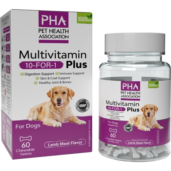 PHA Multivitamın Plus For Dogs 60 Tablet - 1