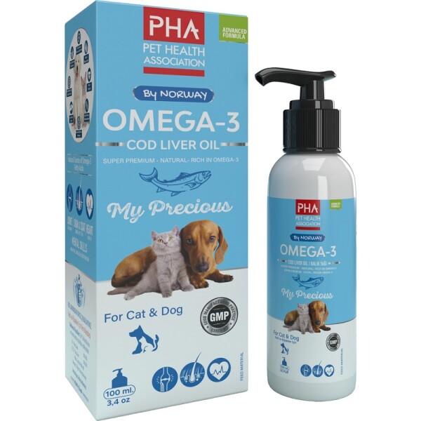 PHA Omega-3 Cod Liver Oil For Cat & Dog 100 ml - 1