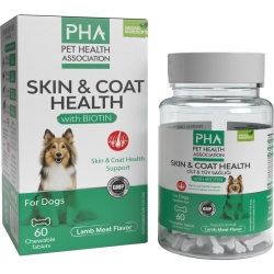 PHA Skin & Coat Health with Biotin For Dogs 60 Tablet