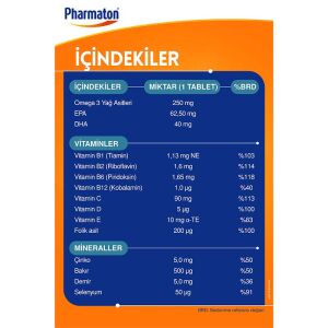 Pharmaton 50+ 30 Kapsül - 6