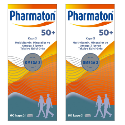 Pharmaton 50+ 60 Kapsül 2'li Avantaj Paketi