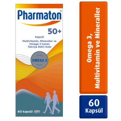 Pharmaton 50 Plus 60 Kapsül - 1
