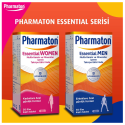 Pharmaton Essential Men 30 Tablet + Essential Women 30 Tablet - 3