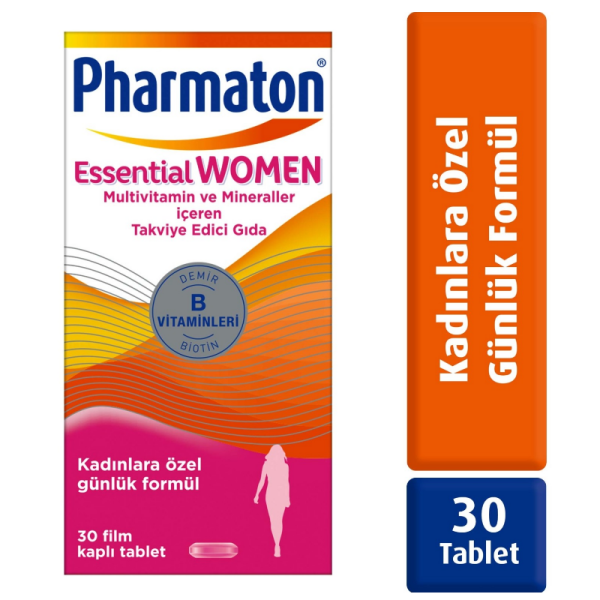 Pharmaton Essential WOMEN 30 Film Kaplı Tablet - 1