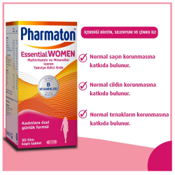 Pharmaton Essential WOMEN 30 Film Kaplı Tablet - 4