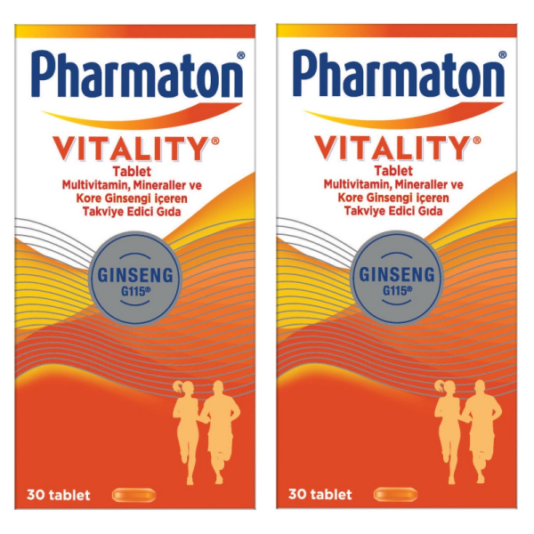 Pharmaton Vitality 30 Tablet - 2 Adet - 1