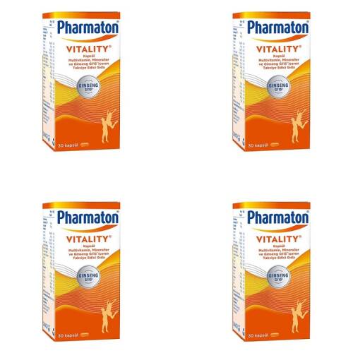 Pharmaton Vitality 30 Tablet 4 Kutu - 1