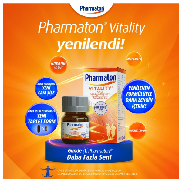 Pharmaton Vitality 60 Tablet - 2
