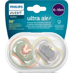 Philips Avent SCF085/17 Ultra Air Emzik 6-18 Ay 2li Erkek