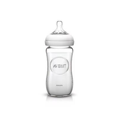 Philips Avent SCF053/17 Natural Cam Biberon 240 ml Tekli - 1