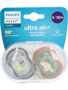 Philips Avent SCF085/60 Ultra Air 6-18 Ay 2'li Erkek Emzik